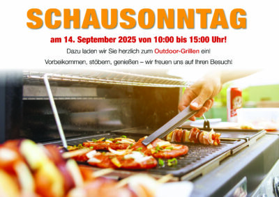 PopUp Schausonntag September
