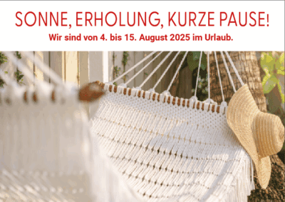 PopUp Urlaub