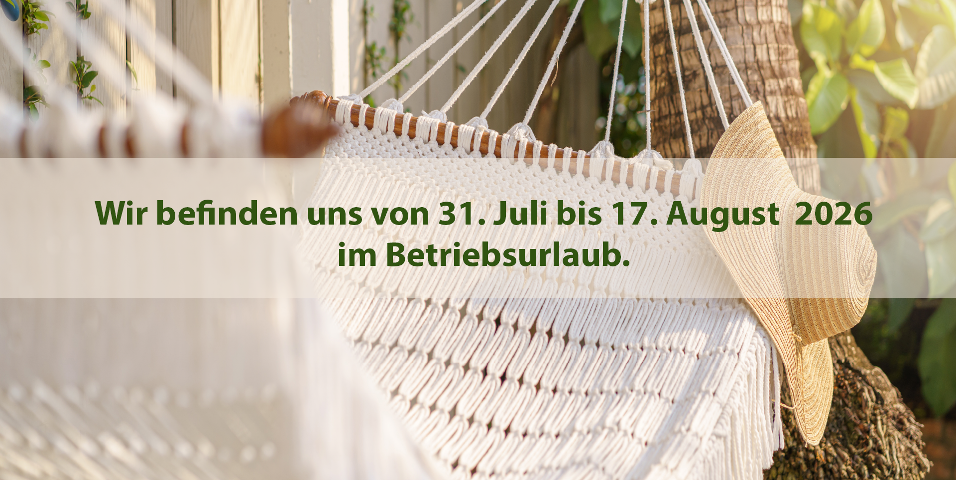 Urlaub 2026
